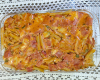 Macarrão com requeijão