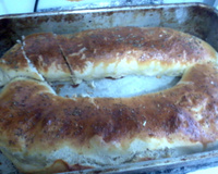 Pão de lingüiça delicioso