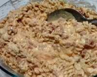 Macarrão com requeijão