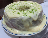 Bolo verde de limão