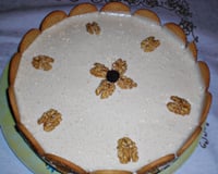 Torta cremosa de nozes