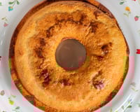 Bolo de milho com leite condensado