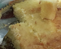 Bolo de mandioca com coco
