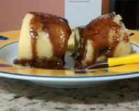 Bolo de baunilha na caneca