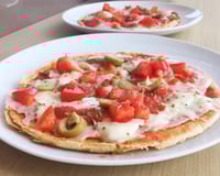Pizza fáci e rápida de crepioca