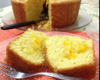 Bolo de laranja de liquidificador