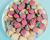 Biscoito amanteigado de laranja