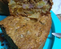 Bolo de frutas sem açúcar