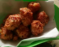 Bolinho de arroz simples da Valéria