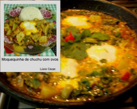 Moquequinha de chuchu com ovos