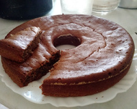 Bolo de banana integral