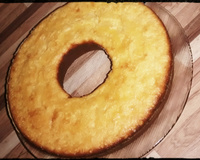 Bolo fácil de milho com coco