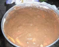 Bolo de cenoura recheado