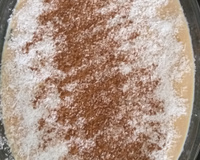 Arroz doce com açúcar queimado