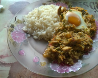 Moquequinha de siri desfiado