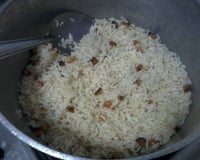 Arroz com bacon