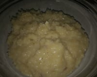 Cocada cremosa de leite condensado