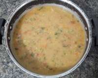 Feijão com camarão da Cris