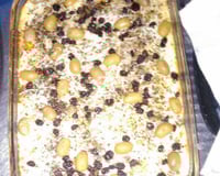 Lasanha com molho branco e bolonhesa