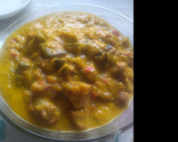 Souflé de abóbora com carne seca do Lúcio Cezar