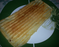 Pão de queijo de sanduicheira