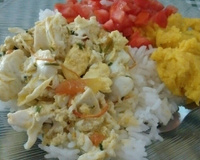 Moqueca baiana de ovos