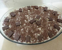 Pavê de Bis branco e preto