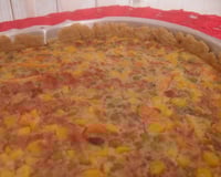 Torta de linguiça fresca