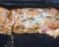 Massa de pizza de liquidificador