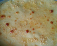 Souflé cremoso de frango