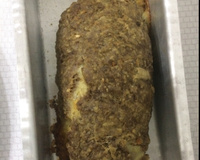 Rocambole de carne recheado