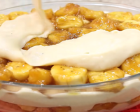 Sobremesa econômica de banana: essa é a receita que eu faço quando estou com vontade de doce, mas não quero ir no mercado