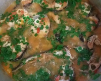 Molho de surubim ao leite de coco