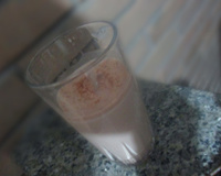 Chocolate gelado cremoso