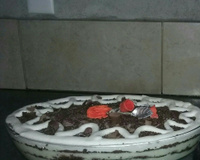 Meu pavê de coco e chocolate