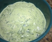 Molho maionese verde