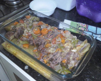 Carne super gostosa - coxão duro