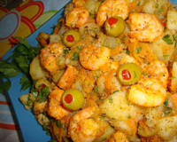 Salada de Camarão à minha Moda