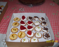 Minitortinhas de frutas