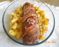 Rocambole de Carne moída