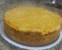 Torta de frango com catupiry - massa podre