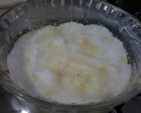 Souflé de chuchu com carne moída