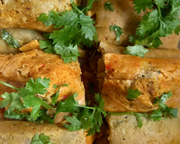 Abará recheado de siri