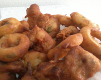 Asinhas de frango tempurá