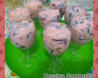 Gelatina Mosaico Cremosa