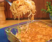 Escondidinho de frango com batata-doce