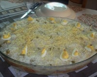 Arroz de forno com frango