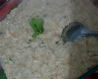 Risoto Frango com Requeijão