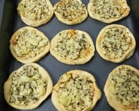 Esfira maravilhosa, massa de batata