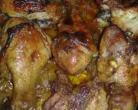 Frango assado aromático